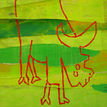 Zoom: "Taureau et créature archaïque", Juin 2010