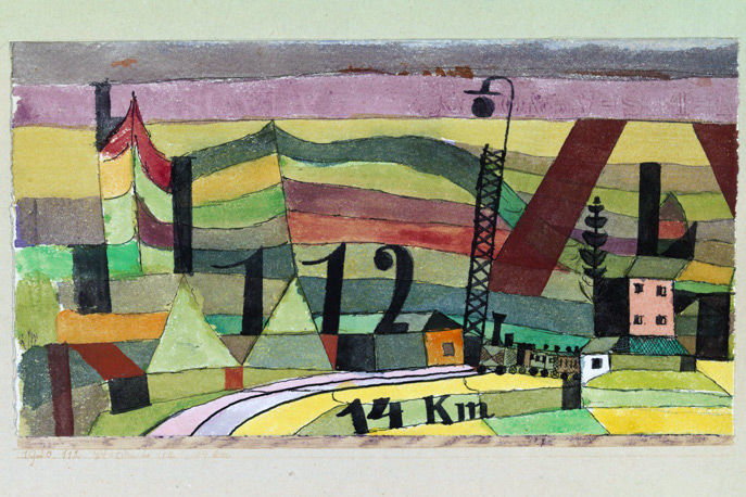 Paul Klee, Station L 112, 1920