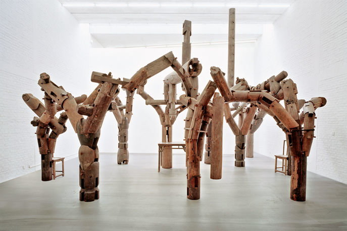 Foto vom Werk "Fragments" des Künstlers Ai Weiwei