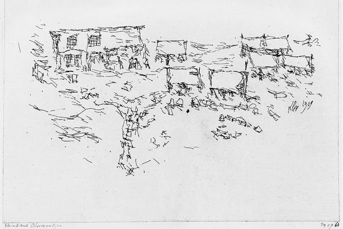 Abbildung des Werks "Steinbruch Ostermundigen" von Paul Klee